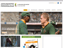 Tablet Screenshot of adolescentesconpersonalidad.net